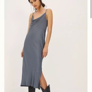 Worn once Anthropologie bias slip dress size small